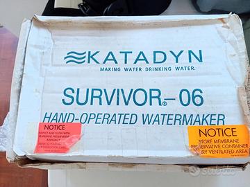 KATADYN SURVIVOR-06 HAND-OPERATED WATERMAKER