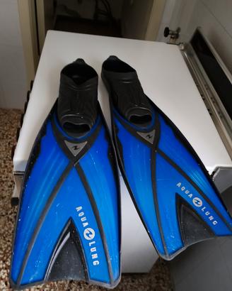 pinne da sub Aqua Lung tg42/43  8/9