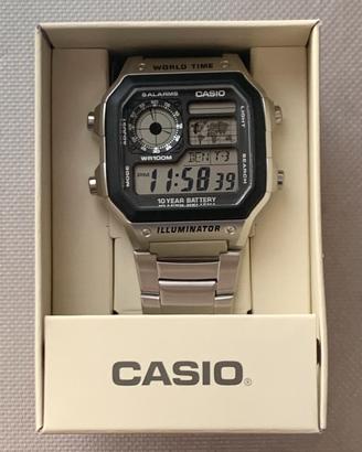 CASIO Illuminator AE-1200WHD-1AVEF- full set-nuovo