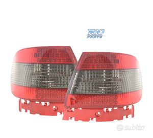 FANALI AUDI A4 B5 LED ROSSO AFFUMICATO