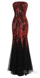 Vestito sera, ballo, burlesque NUOVO