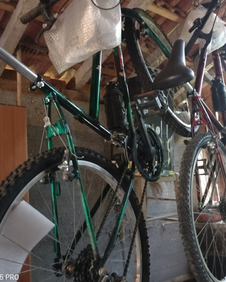 3 biciclette MTB vintage da riparare
