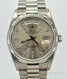 ROLEX DAY - DATE ORO BIANCO