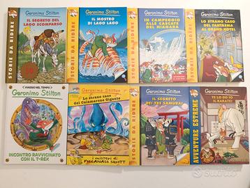 Lotto 8 libri Geronimo Stilton - avventure