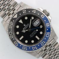 Rolex GMT MASTER II 126710BLNR Batman Jubilee 2019