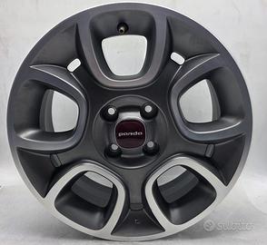 1 cerchio lega fiat panda r15 ls5746