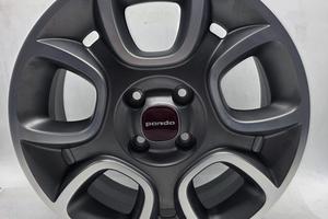 1 cerchio lega fiat panda r15 ls5746