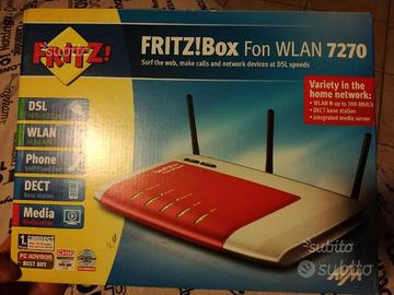 Fritz box 7270 router adsl wlan