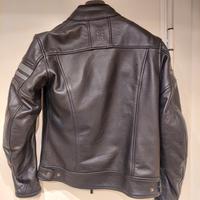 giacca  pelle moto donna + giacca moto estiva con 