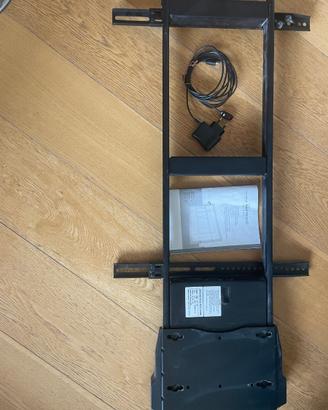 Staffa motorizzata (ruota a 90gradi!)TV fino a 55”