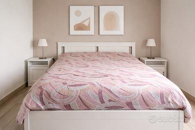 Letto matrimoniale IKEA SONGESAND + comodini