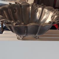 centrotavola in peltro