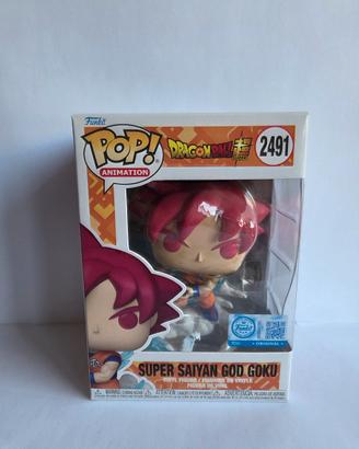 Funko Pop! Animation - Goku Super Saiyan God 2491