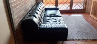 DIVANO MOBILIFICIO STORICO Confalone vera pelle