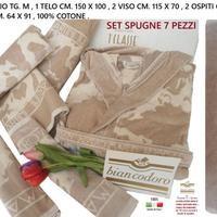 Set spugne 1^CLASSE ALVIERO MARTINI completo bagno