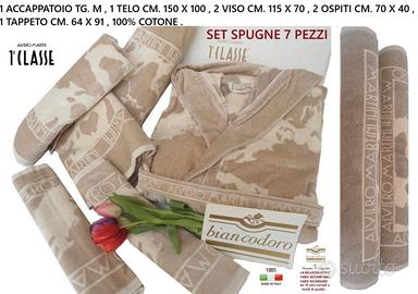 Set spugne 1^CLASSE ALVIERO MARTINI completo bagno