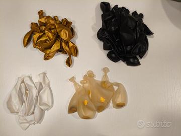 Kit decorazioni per feste a tema oro e nero