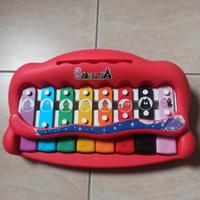 xilofono Barbapapà tastiera bimbi