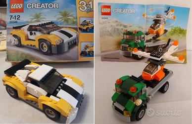 Set LEGO 3-in-1 (31043 + 31046) Cantiere e Camion