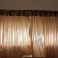 Coppia di tende di stoffa pregiata