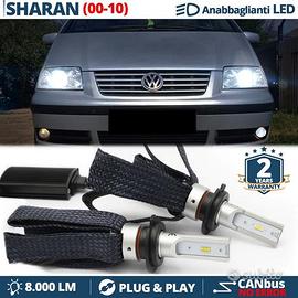 Kit LED H7 per VW SHARAN 7M Restyling 6500K 8000LM