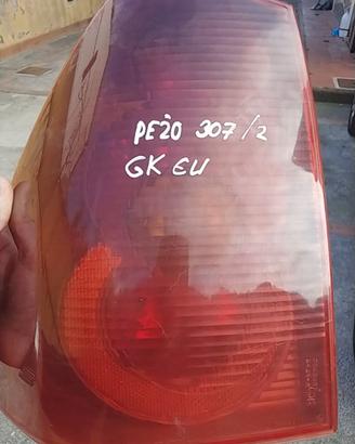 Stop posteriore sinistro Peugeot 307 SW 1 serie