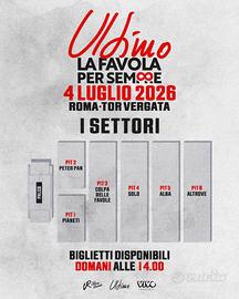 Biglietti concerto Ultimo del 04 luglio 2026