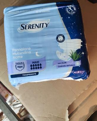 Pannoloni a mutandina Serenity taglia L