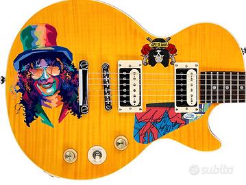 CHITARRA SLASH AUTOGRAFATA