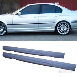Coppia Minigonne laterali BMW Serie 3 E46 M-tech