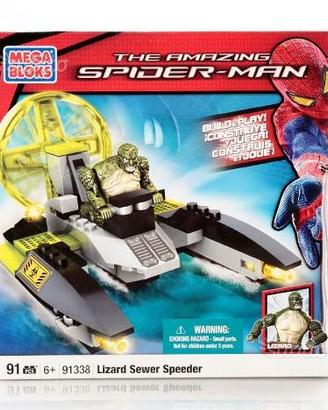 Mega bloks the amazing spider-man lizard sewer spe