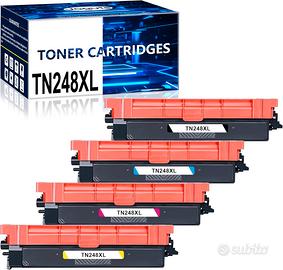 Toner TN248XL compatibili Brother set 4