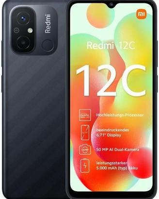 CELLULARE SMARTPHONE XIAOMI REDMI 12C SMART 3GBRAM