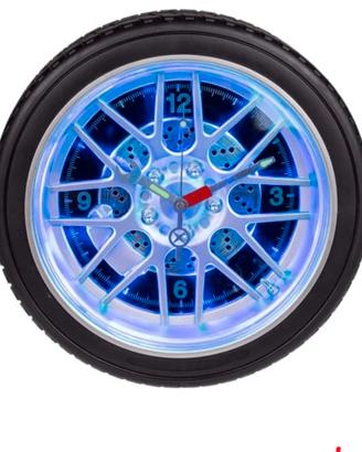 Orologio parete PNEUMATICO motosport  LED