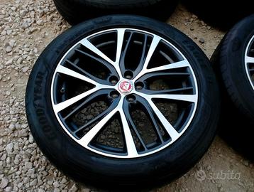 cerchi e gomme nuove 20 originali jaguar 