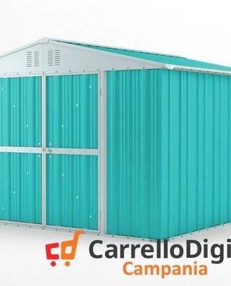 Box struttura lamiera Acciaio 327x307 azzurro