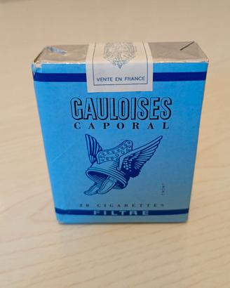 Pacchetto Gauloises vuoto da collezione