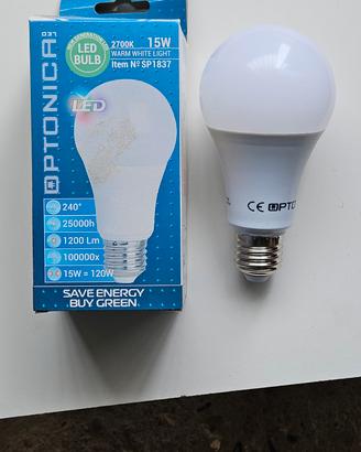 Lampadine Led 15W A70 E27 1200 lumen warm light