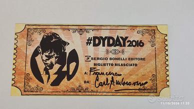 Biglietto #DYDAY 2016 - 30° Anniversario Dylan Dog