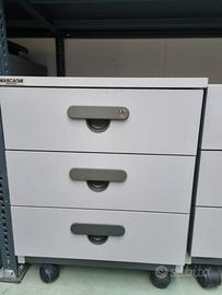 Cassettiere su ruote per ufficio