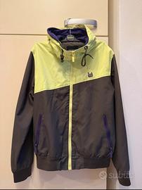 Giacca antivento Fishbone S verde lime