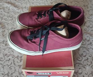 VANS taglia 43 bordeaux 