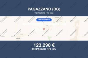 Immobile in asta di 107 m² con box auto a Pagazzan