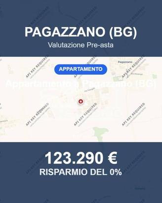 Immobile in asta di 107 m² con box auto a Pagazzan