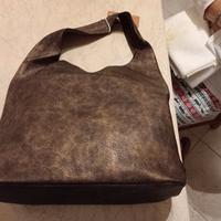 Borsa in similpelle marrone HOGGI