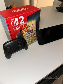Nintendo Switch 2 + Pro Controller 1 + Super Mario