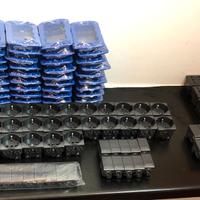 LOTTO  SUPPORTI+FRUTTI+SUONERIA PER BTICINO LIVING