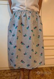 Gonna vintage fatta a mano, taglia 46/52