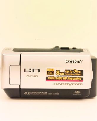 Sony Handycam HDR-CX105E Full HD Videocamera Compl
