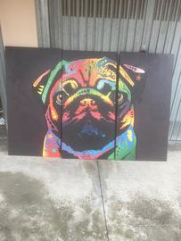 Quandro trittico pop art